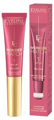 Zdjęcie produktu dla Eveline Cosmetics Wonder Match – róż, długotrwały efekt, wodoodporność, Odcień 02