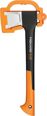 Produktbild von Fiskars Universalaxt Spaltaxt 44cm X11, Klingen & Transportschutz, Axt zum Holz Hacken, 1180 g, 44,00 cm Länge, (Gartenaxt Baumaxt Axe Spalthammer