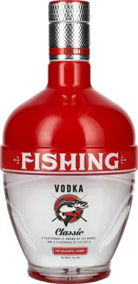 Produktbild von FISHING Vodka Red 40% Vol. 0,7l