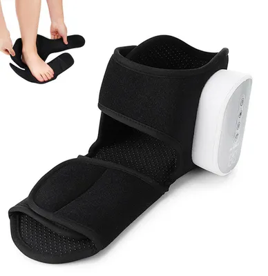 Produktbild von Elektrisches Fußmassagegerät Knöchel Massager – 3 Modi Luftkissen 4 Intensitäten | 4 Heizstufen 40-55°C Timer 3000mAh