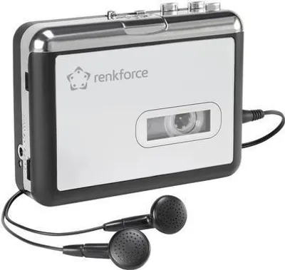 Produktbild von Renkforce RF-CP-170 Kassetten Digitalisierer Inkl. Kopfhörer (RF-5044666)
