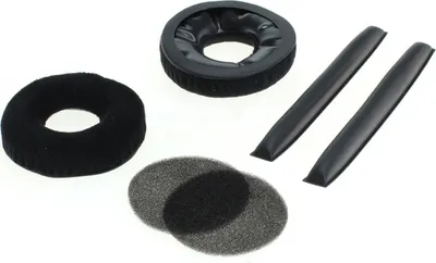 Produktbild von OTB Ohrpolster Set Velour kompatibel zu Sennheiser HD25 / HD25-1 II / PC150 / PC151 / PC155