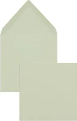Produktbild von Briefumschläge 164x164mm 100g/qm gummiert VE=100 Stück ivory