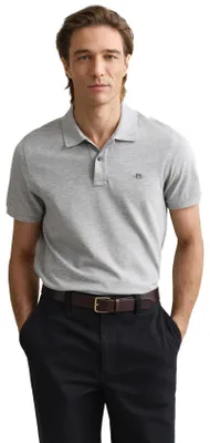 Immagine prodotto di Gant polo slim fit a manica corta grigio