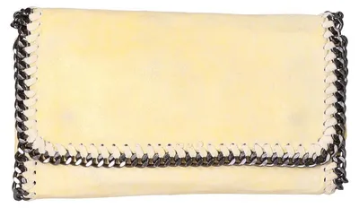 Produktbild von Pochette Echtleder Dollaro Cognac Abnehmbare Kette Italy UNICA 27x17x1 cm