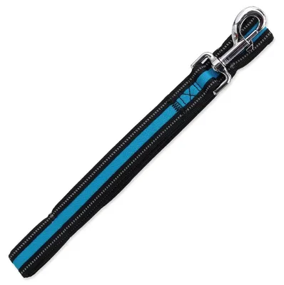 Image de Laisse Dog Fantasy Neoprene M/L bleue 2,5 x 120 cm