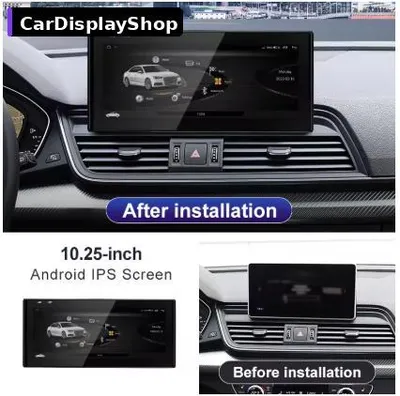 Produktbild von 10,25 Zoll Android 14 Display für Audi Q5L 2018–2022 Originalsystem Snapdragon 665 8 GB/256 GB CarPlay & Android Auto