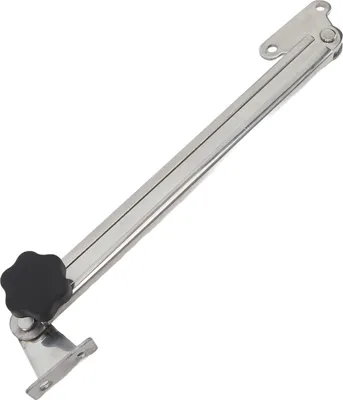 Immagine prodotto di Regolatore di supporto per portelli marini, acciaio inossidabile 316, regolabile, da 20,3 a 35,6 cm