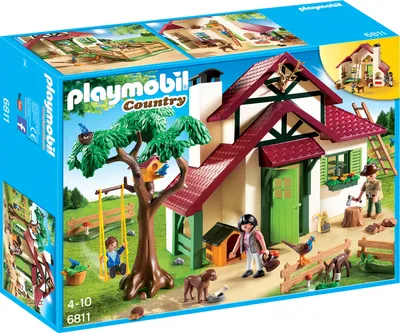 Produktbild von PLAYMOBIL 6811 Forsthaus Haus Country