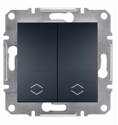 Produktbild von Asfora EPH0600371 Schneider Doppelgraphit-Treppenschalter