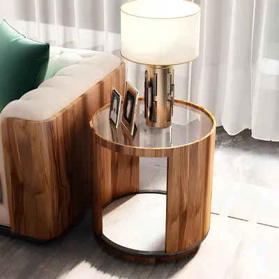 Produktbild von Couchtisch Luxus Design Couch Tisch Kaffee Beistell Tische Wohnzimmer Rund Sofa