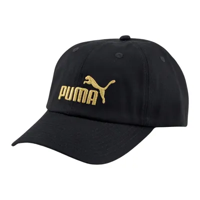 Zdjęcie produktu dla PUMA Essential No.1 BB Cap Puma Black-Gold No1 Logo czarny