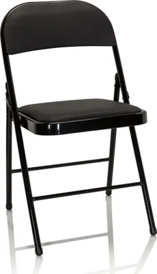 Produktbild von hjh OFFICE Klappstuhl TUDELA Kunstleder Beistellstuhl Gästestuhl Stuhl klappbar bis 130 kg belastbar