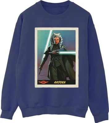 Produktbild von Star Wars - "The Mandalorian" Sweatshirt für Damen BI39306 (S) (Marineblau)