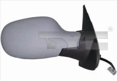 Produktbild von TYC 324-0026 Außenspiegel Seitenspiegel Links für NISSAN MICRA III (K12) Beheizt Grundiert