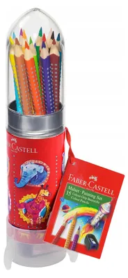 Immagine prodotto di FABER-CASTELL Dreikant-Buntstifte Colour GRIP, Set Rakete