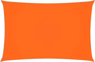 Image de Voile de parasol tissu oxford rectangulaire 2x4 m orange