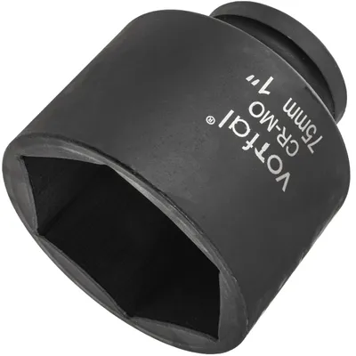 Produktbild von Vorfal Schlagnuss 1 Zoll Antrieb 75 mm CR-MO 6-kant