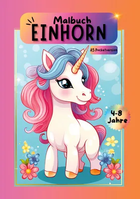 Produktbild von Einhorn Malbuch