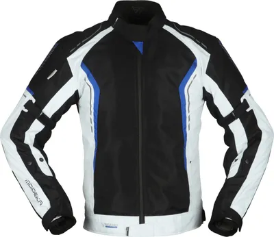 Produktbild von Modeka Khao Air Motorrad Textiljacke, schwarz/grau/blau, S