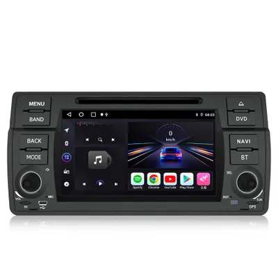 Produktbild von Radio Android 4+64GB CD do BMW serii 3E46 od 1998 Navi Android Bluetooth GPS DAB+ 4g LTE