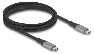 Immagine prodotto di DELOCK DeLOCK 81192 Cavo USB USB4 Gen 2x2 2 m USB C nero, grigio