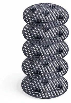 Imagen del producto de InAndOutdoorMatch - Elevador para plantas - Juego de 6 unidades - 20 cm de altura - Color