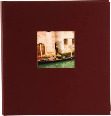 Immagine prodotto di Album fotografico Goldbuch Bella Vista Bordeaux lino 30x31 cm 100 pagine glassine
