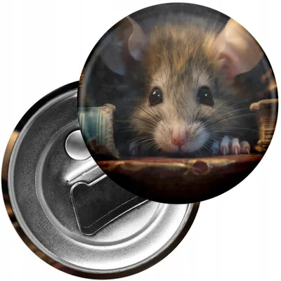 Image de Magnet frigo avec décapsuleur - Animaux MYSZ MYSZKA