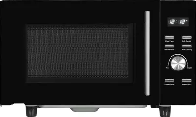 Produktbild von Exquisit Mikrowelle MW8023-F-240DIG schwarz | 750 Watt | 1000 Watt Grill | Timer | Auftaufunktion
