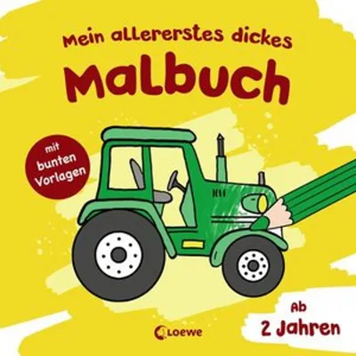 Produktbild von Mein allererstes dickes Malbuch (Traktor)