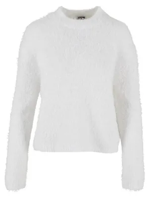 Produktbild von Urban Classics - Pullover Top für Damen TN1501 (5XL) (Weiß)