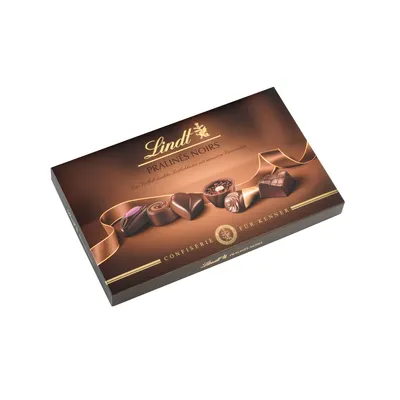 Obrázek produktu pro Lindt pro znalce Noirs pro milovníky hořkých čokoládových pralinek 200g