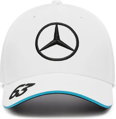 Produktbild von Mercedes AMG Petronas F1 2024 George Russell Kappe Weiß Einheitsgröße
