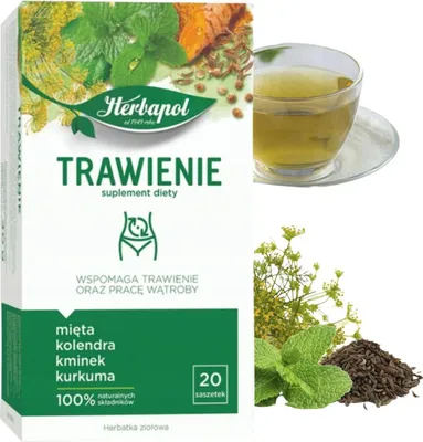 Produktbild von Zioła na Trawienie 20 torebek do zaparzania