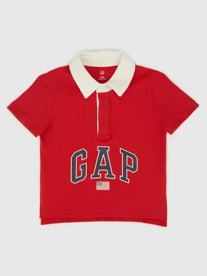 Obrázok produktu pre Detská polokošeľa GAP s logom 779646-00__5YRS