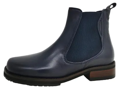 Produktbild von Damenschuhe Stiefel Blau Freizeit