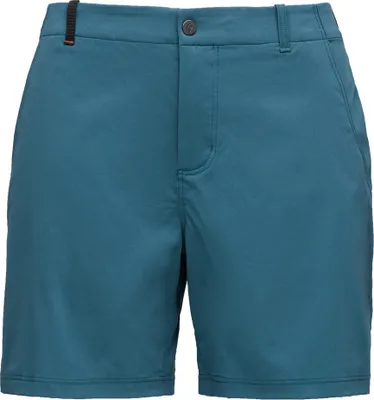 W Pursuit Shorts von Black Diamond in Blau; geeignet für Klettern und Bouldern.