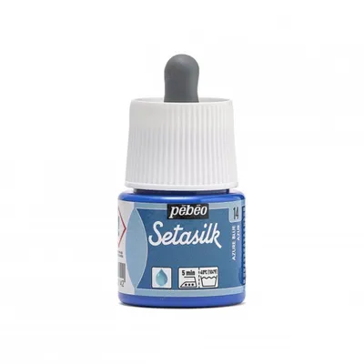 Produktbild von Pebeo Setasilk, 45 ml, 14 Azurblau