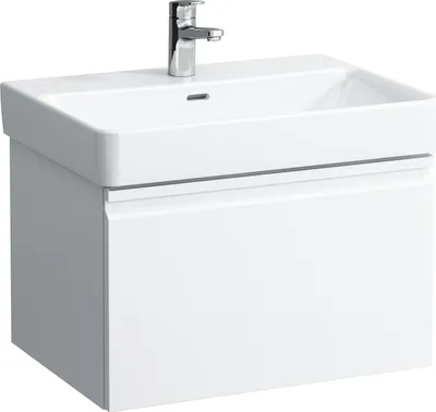 Produktbild von Waschtischunterbau PRO S PRO S 615x390x450mm 1 Schublade graphit