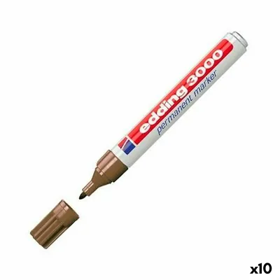 Zdjęcie produktu dla Marker permanentny EDDING 3000 brązowy