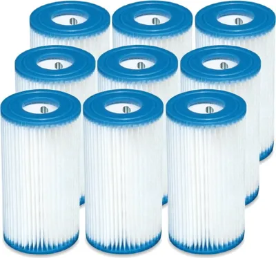 Produktbild von Intex 29000 Filterkartusche Typ A 9 Stück