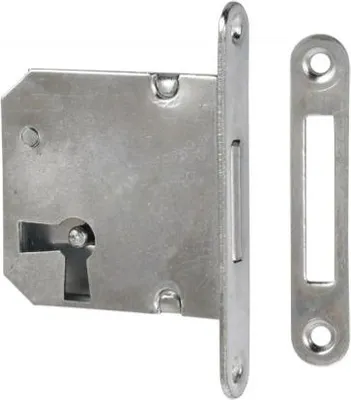 Produktbild von NAJDER Möbeleinbauschloss, konventionell, Einsteckschloss, traditionell, Links, 30 mm, mit Schlüssel - (Satz), Schrankschloss, robust, langlebig, sicher