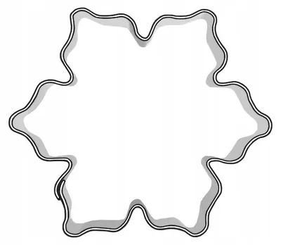 Produktbild von EkoForemki Schneeflocke Ausstecher Plätzchen 4.5 cm