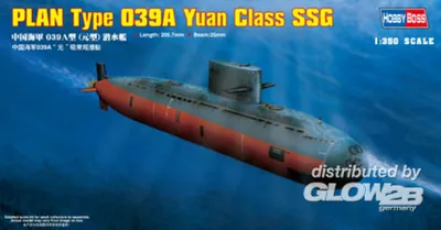 Produktbild von Hobby Boss PLAN Type 039A Yuan Class Submarine 1:350, 83510