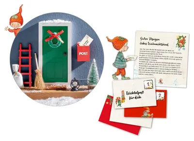 Produktbild von Mitmachkalender Mein Wichteltür-Adventskalender