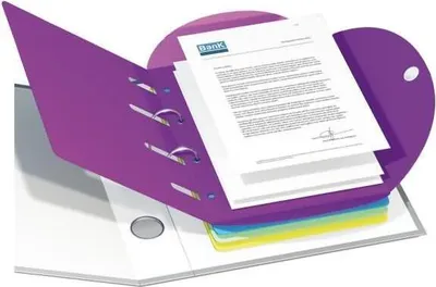 Immagine prodotto di Cartella organizer Smartfolder A4 Standard 6 colori assortiti PU=6 pezzi