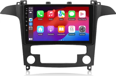 Obrázok produktu pre Carplay pre Ford S-Max 2007-2015 Android 12 Autorádio GPS Navi WIFI 4G USB BT DAB+ SWC 4+64G