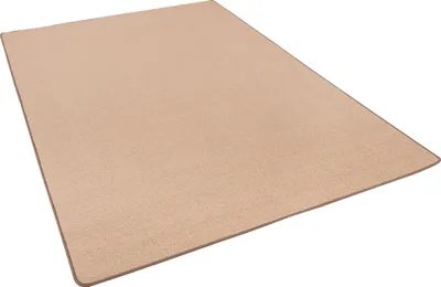 Produktbild von Trend Velours Teppich Kurzflor Einfarbig Modern, Größe:200x300 cm, Farbe:Karamell