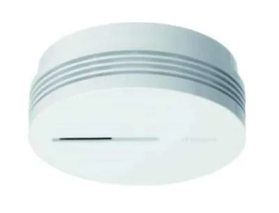 Obrázek produktu pro Hager TG600AL 10 Jahres Rauchwarnmelder, weiß, 97x37 (dxH), 85 dB (TG600AL)
